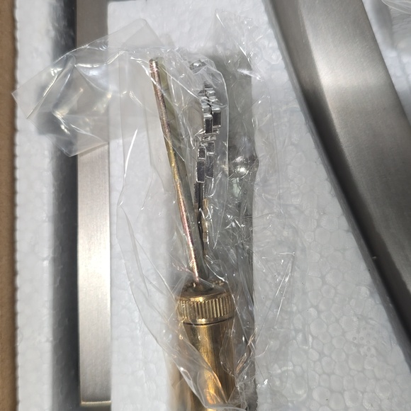 Sliding Patio Door Hardware-Nickel finish - Picture 2 of 9